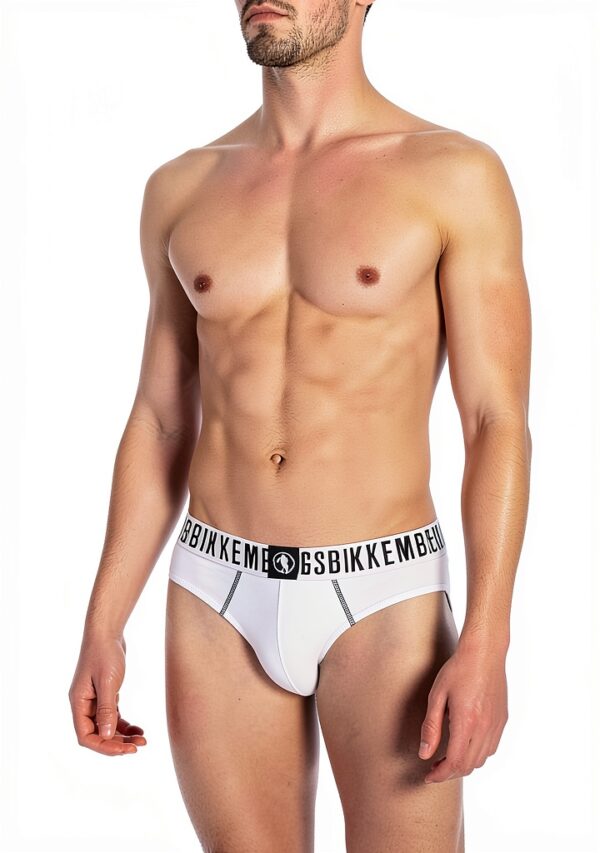 Slip Bikkembergs Uomo Bianco Confortevole Intimo XL