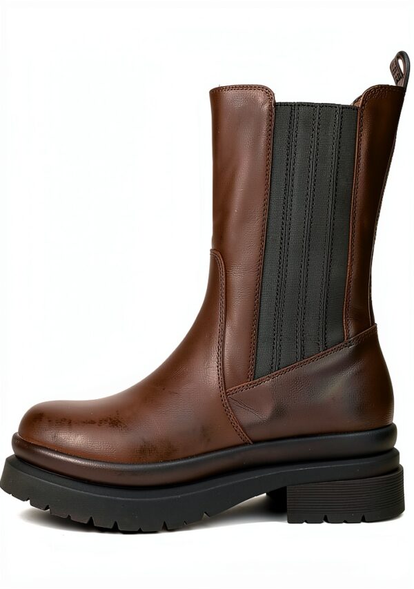 Stivali Bikkembergs Nero Pelle Platform Donna Elastici