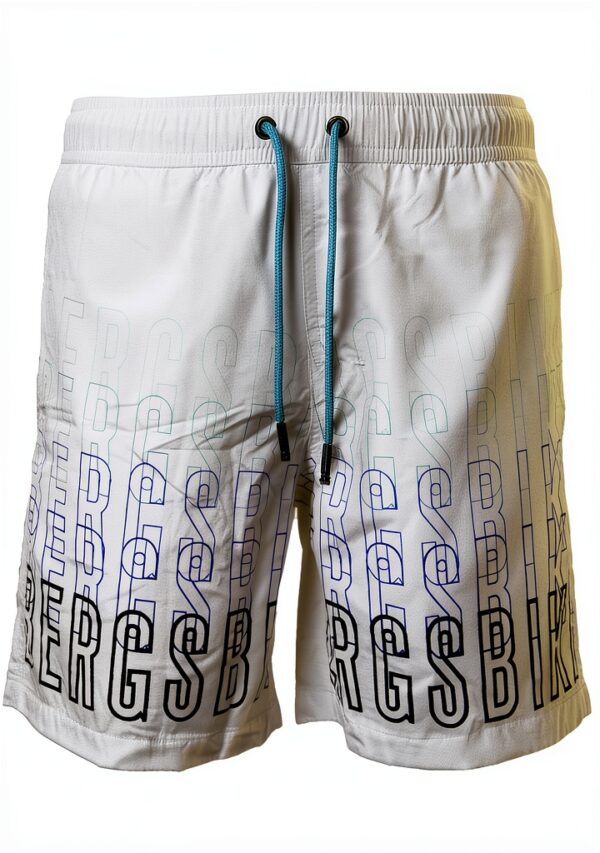 Boxer mare Bikkembergs uomo swimwear coulisse tasche