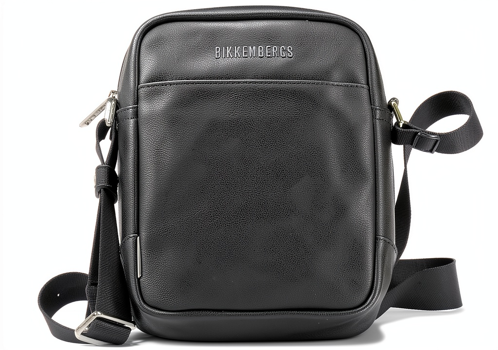 Borsa Bikkembergs per uomo con chiusura a zip in uso quotidiano