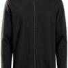 Maglietta Logo Girocollo Manica Lunga Uomo Nero Bianco XL S-0