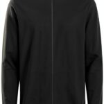 Maglietta Logo Girocollo Manica Lunga Uomo Nero Bianco XL S-0
