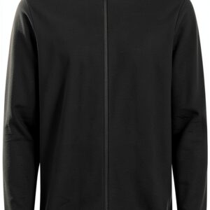 Maglietta Logo Girocollo Manica Lunga Uomo Nero Bianco XL S-0