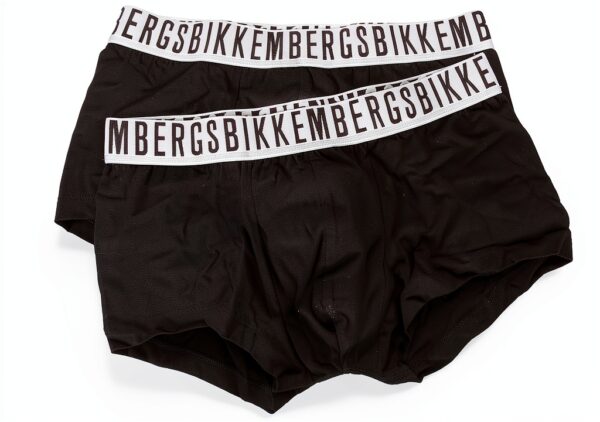 Boxer Bikkembergs Uomo Cotone Elastico Nero BKK1UTR01BI
