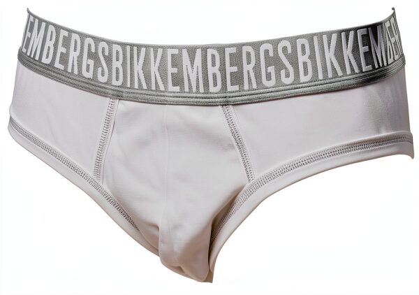 Slip Bikkembergs Uomo Intimo Mutanda Bianco Comfort