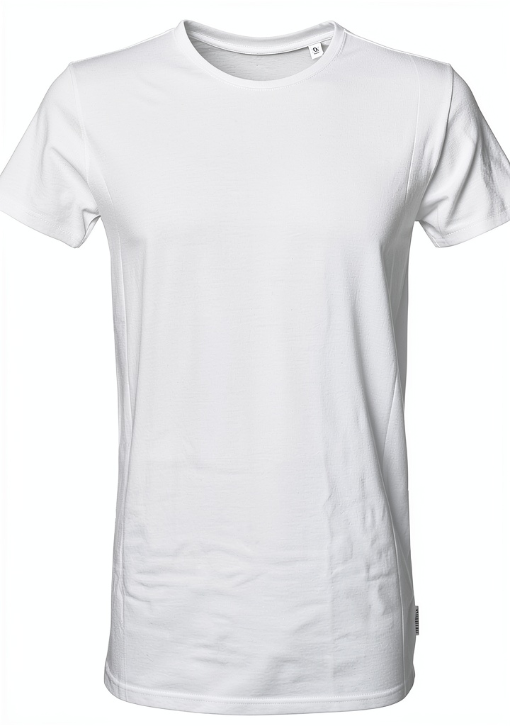T-shirt Bikkembergs uomo in cotone bianco su sfondo neutro