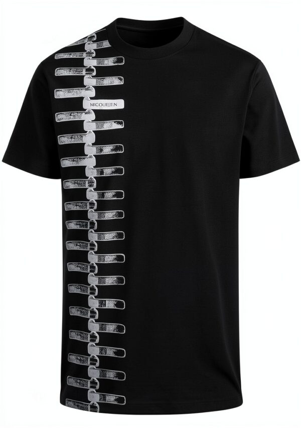 Bikkembergs T-shirt Uomo Nero Cotone Regular Fit