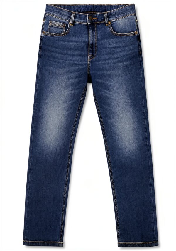 Bikkembergs Jeans Uomo Regular Fit Blu Denim Chiusura