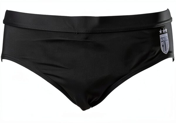 Slip Mare Bikkembergs Uomo Swimwear Coulisse Interna Black