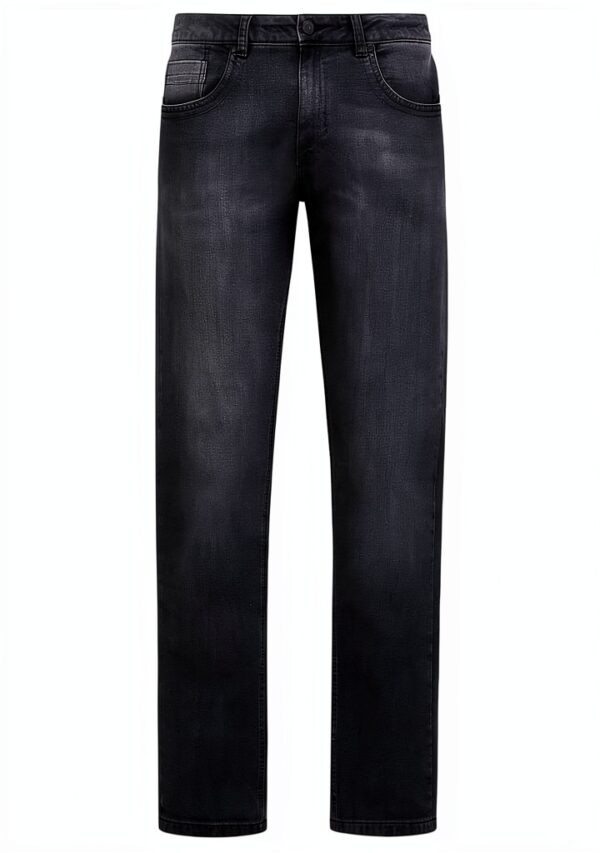 Bikkembergs Jeans Uomo Slim Fit Nero Lavaggio Sfumato
