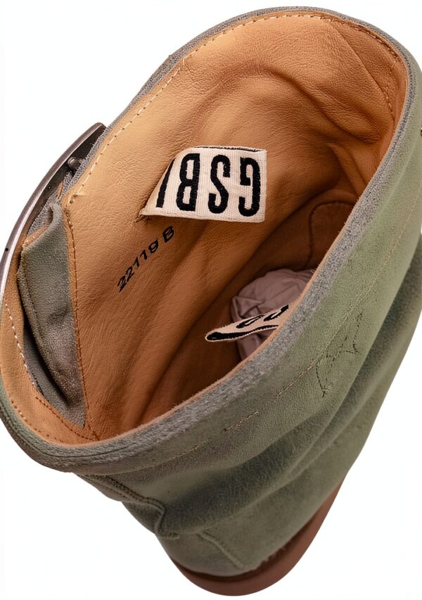 Stivali BIKKEMBERGS donna suola gomma cinturino laterale-5