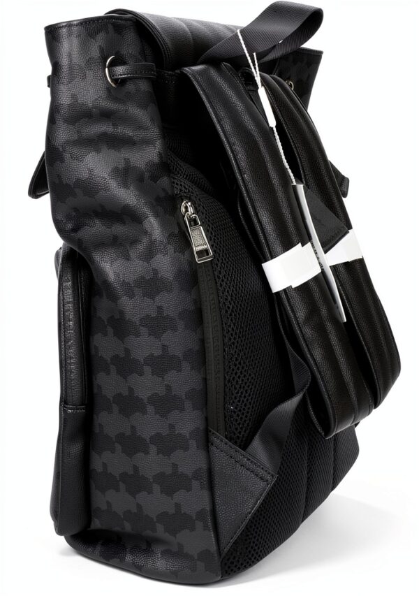 Zaino Dirk Bikkembergs Ecopelle Nero Uomo Modello-2