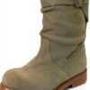 Stivali BIKKEMBERGS donna suola gomma cinturino laterale-0