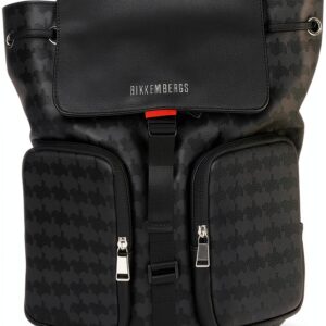 Zaino Dirk Bikkembergs Ecopelle Nero Uomo Modello-0