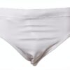 Slip mare BIKKEMBERGS uomo coulisse interna White Black L-0