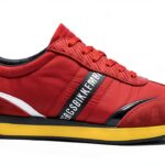 Bikkembergs scarpe sportive uomo rosso design moderno-0