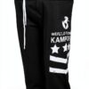 Jeans Bikkembergs Nero Regular Fit Cotone Elastan Uomo-3