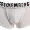 Boxer Bikkembergs Uomo Confezione 2 Parigamba Bianco XXL-2