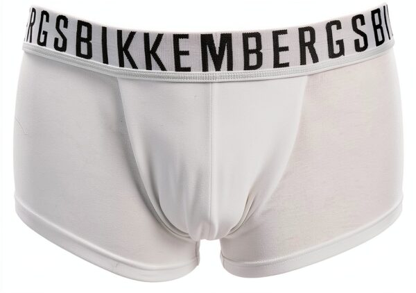 Boxer Bikkembergs Uomo Confezione 2 Parigamba Bianco XXL-2