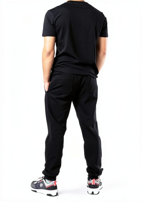 Bikkembergs maglietta nero Regular Fit viscosa nylon elastan-2
