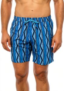 Costume da bagno Bikkembergs uomo blu design moderno-0