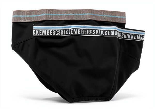 Slip Uomo Bikkembergs Mutanda Blu Confezione 2 Pezzi-0