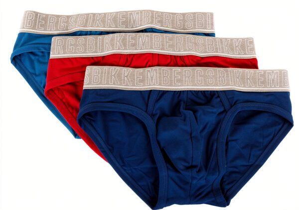 Slip Uomo BIKKEMBERGS Confezione 3 Cotone Comodo Modello-0