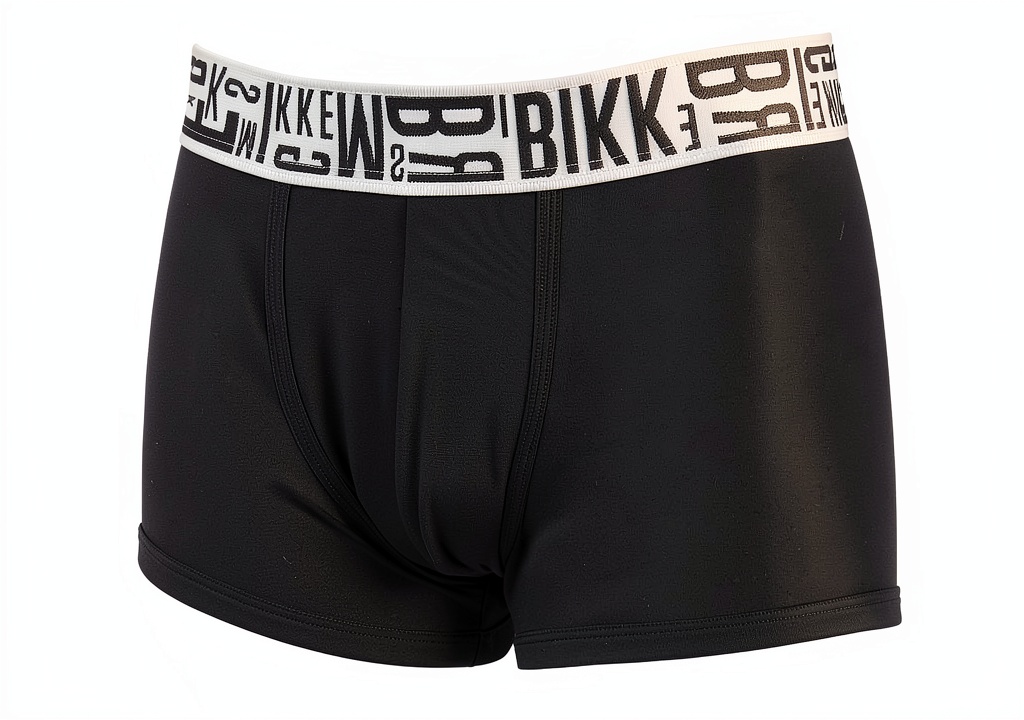 Boxer Bikkembergs uomo parigamba in cotone blu su sfondo neutro