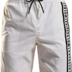 Pantaloncini Bikkembergs Uomo Poliestere Bianco XXL-0