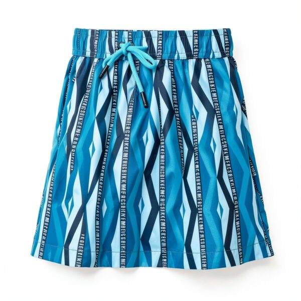 Costume da bagno Bikkembergs uomo blu design moderno-1
