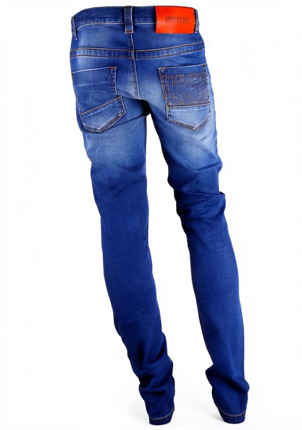 jeans uomo Bikkembergs blu regular vestibilità 30-1