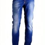 jeans uomo Bikkembergs blu regular vestibilità 30-0