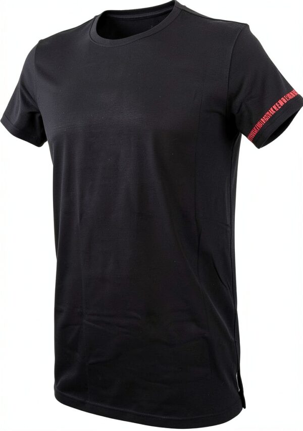 T-shirt uomo BIKKEMBERGS cotone elasticizzato Navy-3