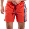 Pantaloncini BIKKEMBERGS Arancio Poliestere Uomo-0