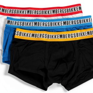 Boxer uomo BIKKEMBERGS confezione 3 pezzi elasticizzati cotone colore-0
