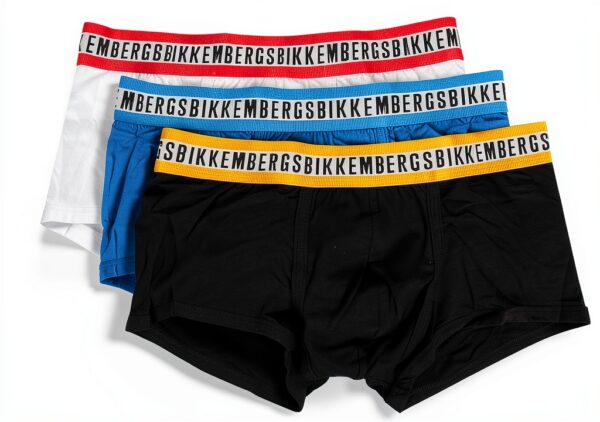 Boxer uomo BIKKEMBERGS confezione 3 pezzi elasticizzati cotone colore-0