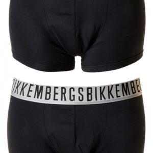 Boxer Bikkembergs uomo in cotone elasticizzato colore Nero taglia L-0
