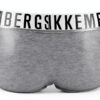 Slip uomo Bikkembergs grigio 95% cotone elastan taglia L XL-1
