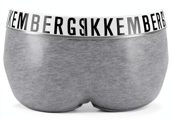 Slip uomo Bikkembergs grigio 95% cotone elastan taglia L XL-1