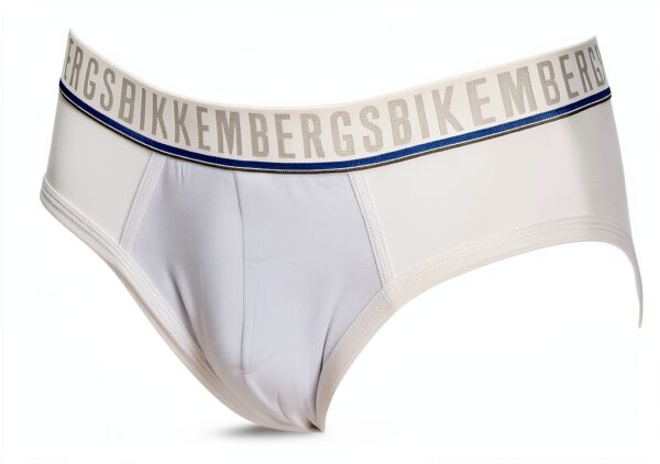 Bikkembergs Slip Mutanda Uomo XXL 1100 Bianco Comfort e Stile-1