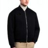 Giacca donna TWO BROTHERS BMG1024 nero con zip e patch-3