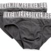 Slip uomo Bikkembergs grigio 95% cotone elastan taglia L XL-0