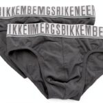 Slip uomo Bikkembergs grigio 95% cotone elastan taglia L XL-0
