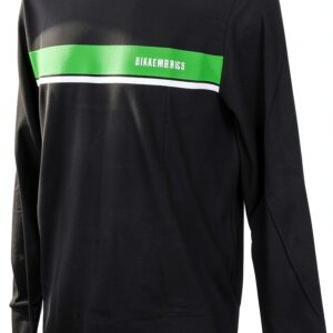 Bikkembergs T-shirt uomo manica lunga girocollo modello BPC6009 nero-0