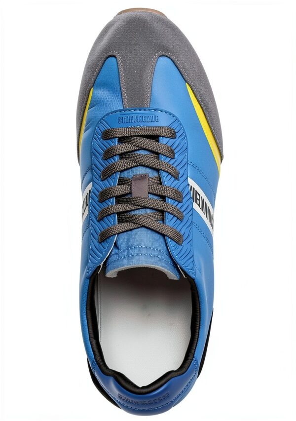 Sneaker uomo BIKKEMBERGS Blu LowCuff Comfort 40-42 EU-3