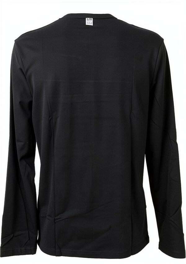 Bikkembergs T-shirt uomo manica lunga girocollo modello BPC6009 nero-3