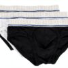 Slip da uomo Bikkembergs 3000 Blu L - confezione da 3 mutande-1