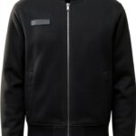 Giacca donna TWO BROTHERS BMG1024 nero con zip e patch-0