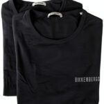 T-Shirt Uomo BIKKEMBERGS Girocollo Manica Corta 3000 Blu B41308T48-0