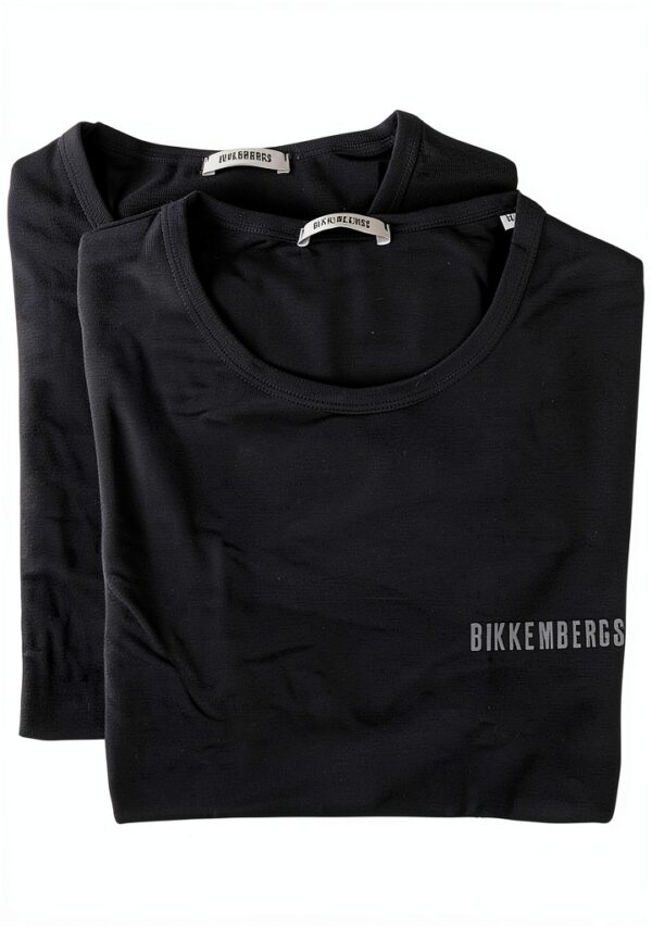 T-Shirt Uomo BIKKEMBERGS Girocollo Manica Corta 3000 Blu B41308T48-0